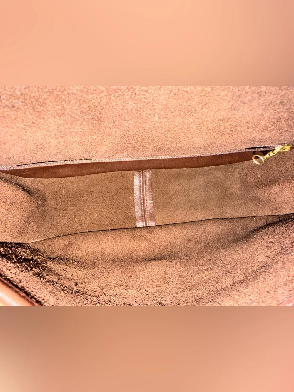 COACH 🌟👜 Pristine Vintage Mahogany Leather City Bag 9790 Crossbody w/ Dust Bag - Picture 7 of 11